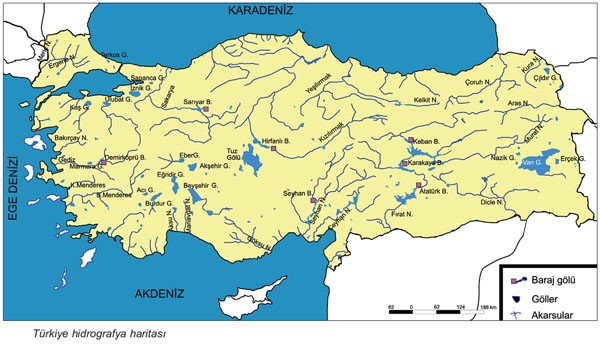 Hidrocoğrafya haritaları