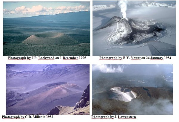 Kalkan biçimindeki volkan