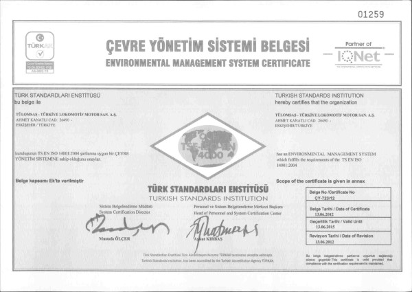 Çevre kalite standartı