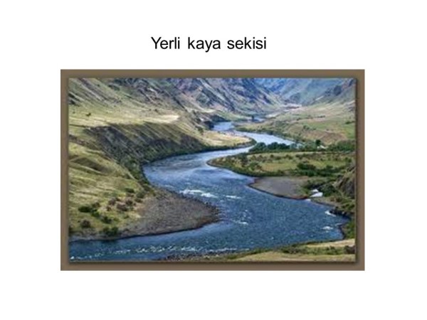 Denüdasyon taraçası(Kaya sekisi)