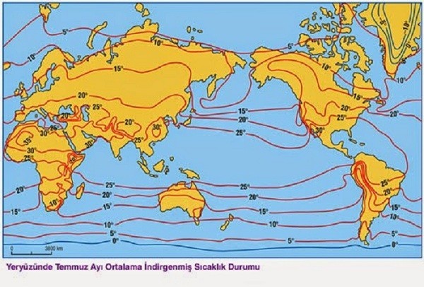 İndirgenmiş izoterm haritaları