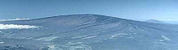 Tabla biçimindeki volkan